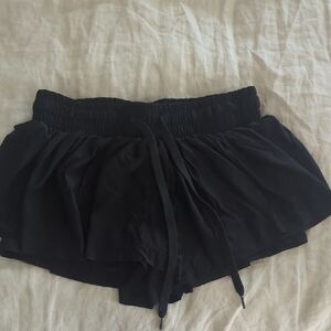 Stylish Black Kids Skorts